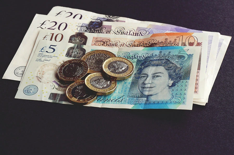 coins and notes