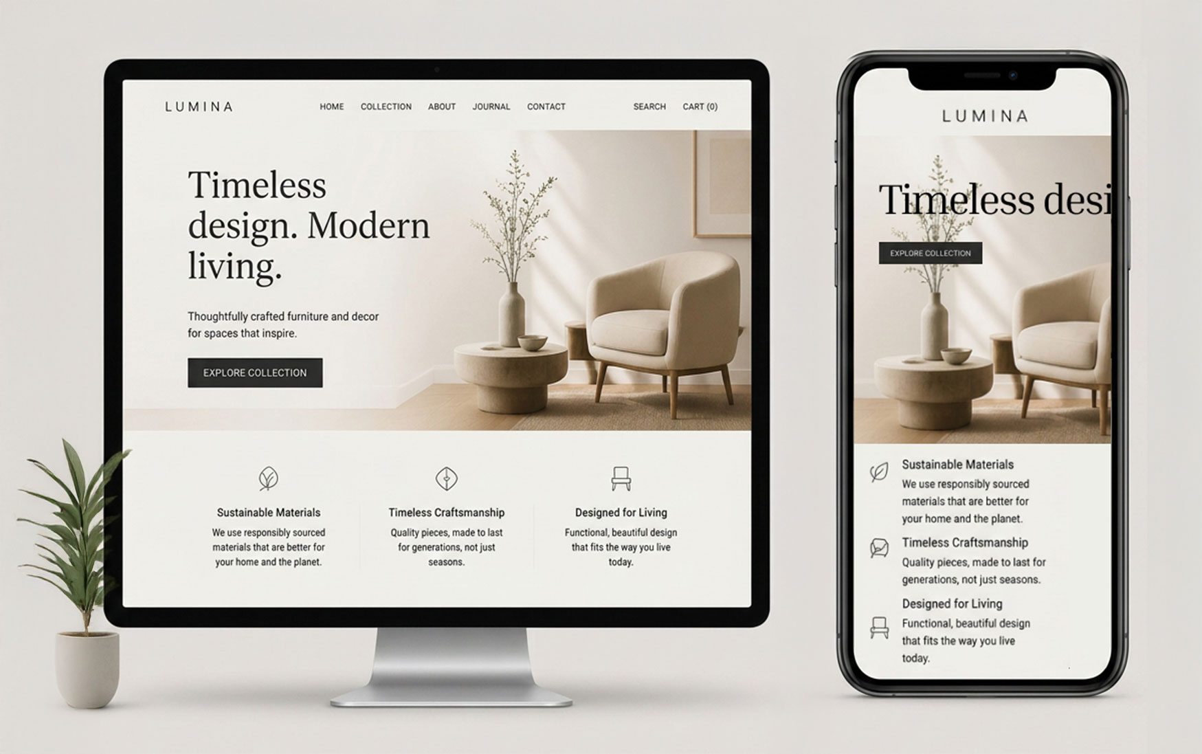 desktop vs poorly optimised mobile