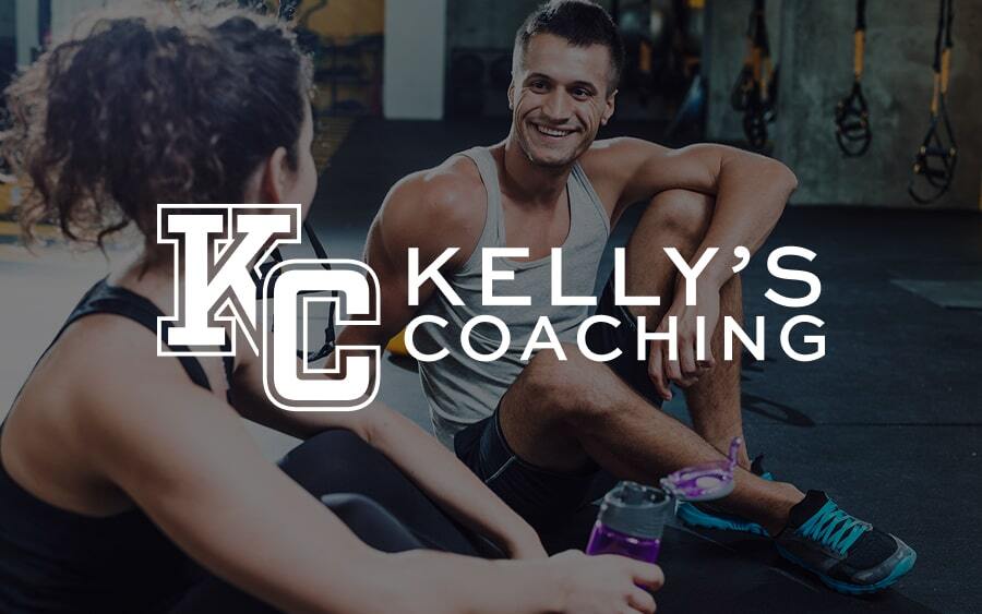 Kelly’s Coaching logo and background