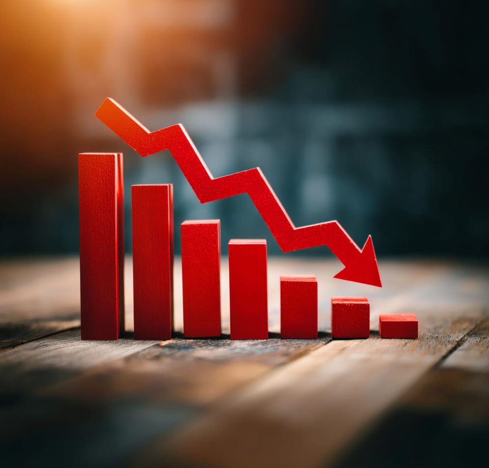 Downward trend