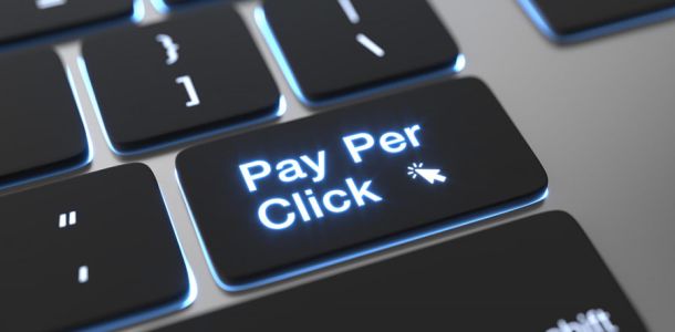 pay per click button