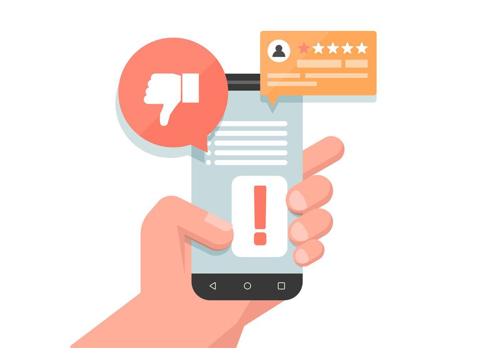 negative review infographic