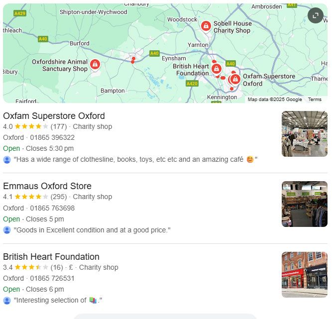 local map pack preview