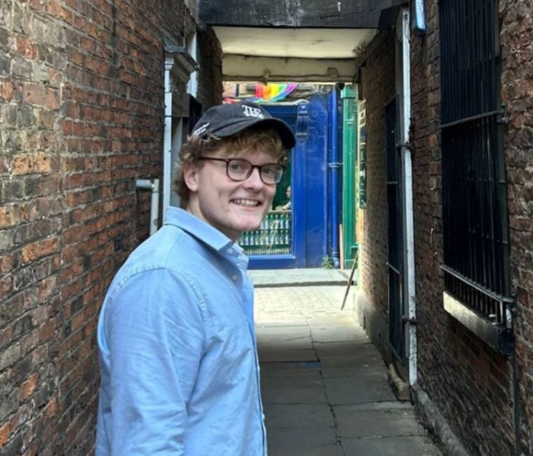 Isaac stands in ally